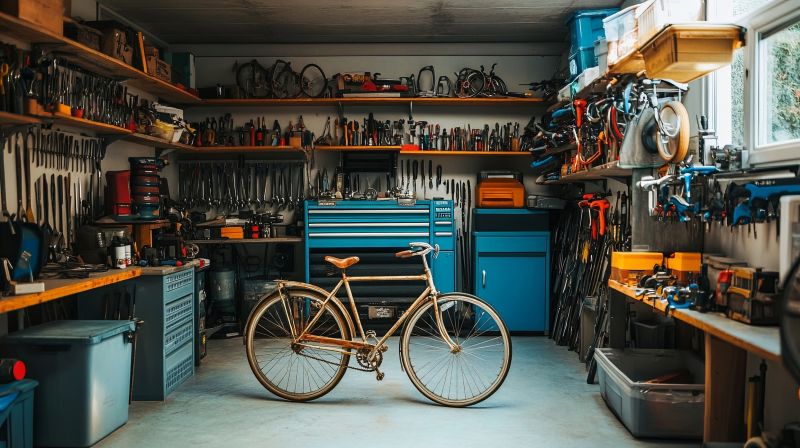 Garage Tool Rack Installation in Bethesda, MD