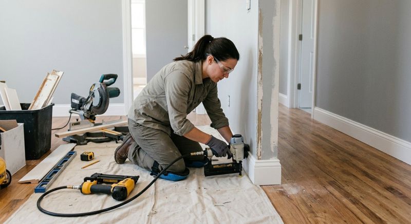 Baseboard Renovation Service